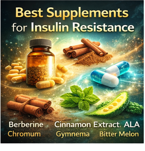 Best Natural Supplements for Insulin Resistance - 2026 Guide That Works Feature Image