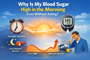 Read more about the article Why Is Your Blood Sugar High in the Morning Even Without Eating? – Ultimate Guide