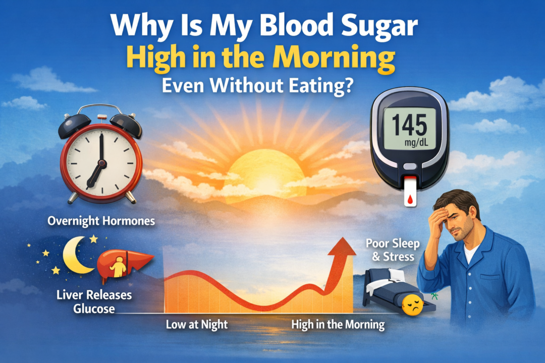 Read more about the article Why Is Your Blood Sugar High in the Morning Even Without Eating? – Ultimate Guide