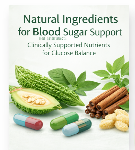 Best Supplements for blood sugar control infographic