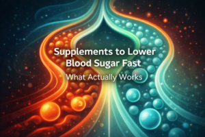 Read more about the article Supplements to Lower Blood Sugar Fast [What Actually Works in 2026]