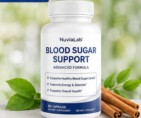  blood sugar energy support supplement infographic
